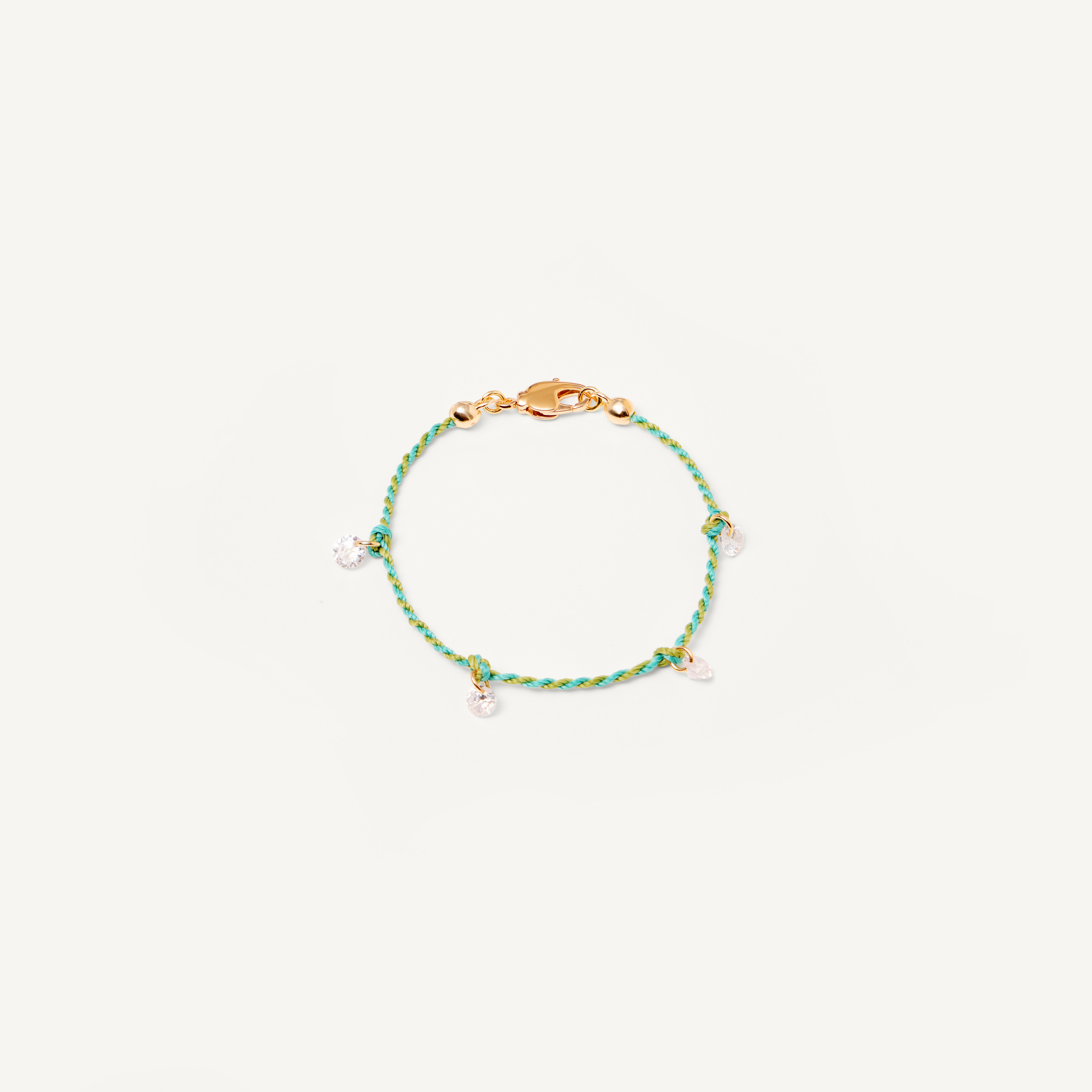 

Браслет Your Color Knitted Bracelet - Small Crystal