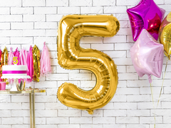 К 34''/86 см, Цифра ЭКО, Золото, 