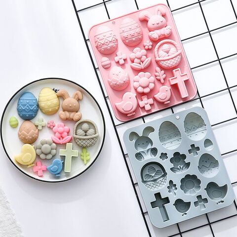 Форма силиконовая «Светлый праздник Пасхи» 15 ячеек