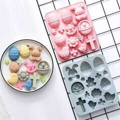 Форма силиконовая «Светлый праздник Пасхи» 15 ячеек