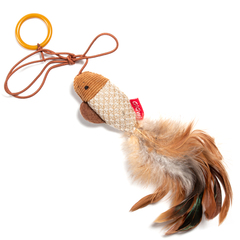 GiGwi дразнилка на палец Рыбка 6,5/20см