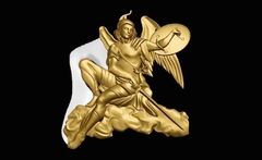 Силиконовый молд № 568 Рыцарь с крыльями правый