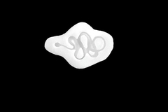 Силиконовый молд Змейка мини