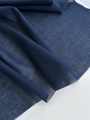 Батист Темно-синий, хлопок 100%