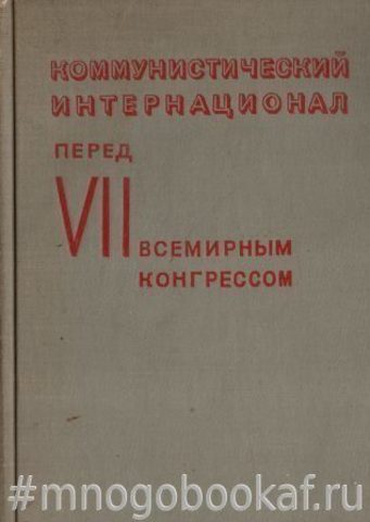 Коммунистический интернационал перед VII Всемирным конгрессом