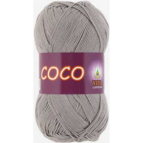 Пряжа Vita Coco 4333 серый