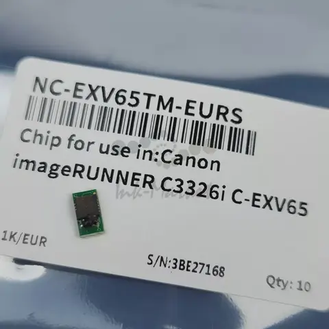 Чип Canon iR C3326i C-EXV65 пурпурный (11k) (Am)