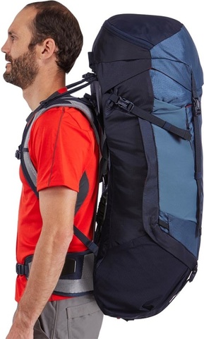 Картинка рюкзак туристический Thule Capstone 50L Синий - 3