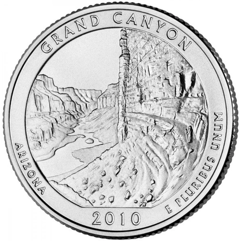 25 центов 4-й парк Национальный парк Гранд-Каньон, Аризона ( двор P )