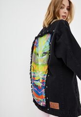 LIGVIANNI Джинсовая куртка Denim Jacket The Mask