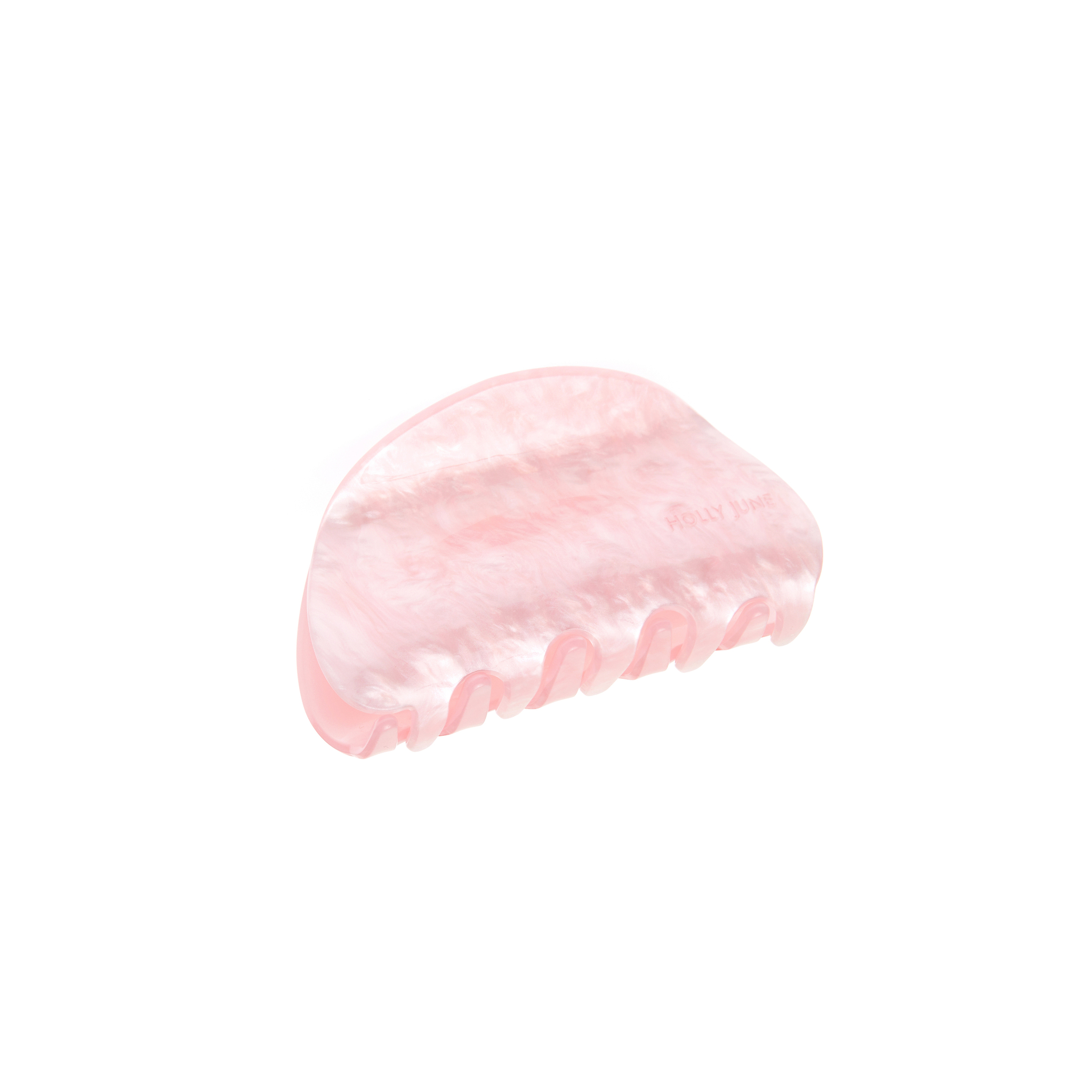 HOLLY JUNE Крабик Delicate Nacre Hair Claw – Pink holly june крабик big cloudy hair claw – pink