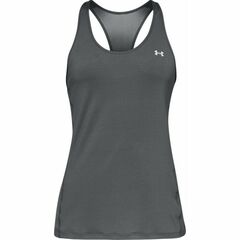 Топ теннисный Under Armour HeatGear Armour Racer Tank - pitch gray light heather/metallic silver