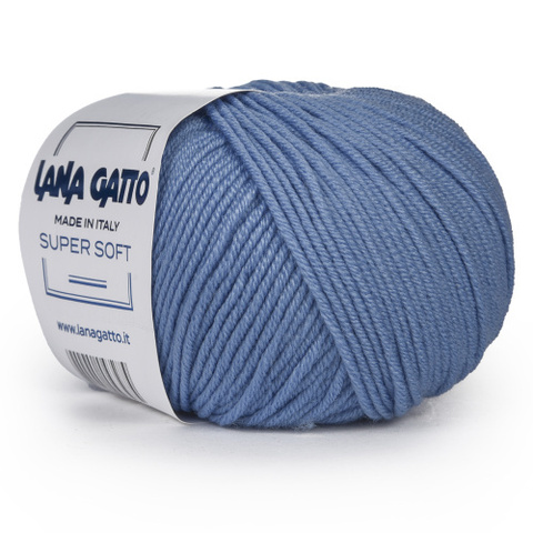 Пряжа Lana Gatto Supersoft 13158 кобальт