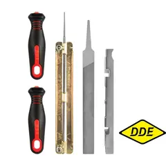Заточной набор DDE (кр,нап, 4,0 мм +пл. нап,, + планка.+ калибр + 2 р (в блистере)
