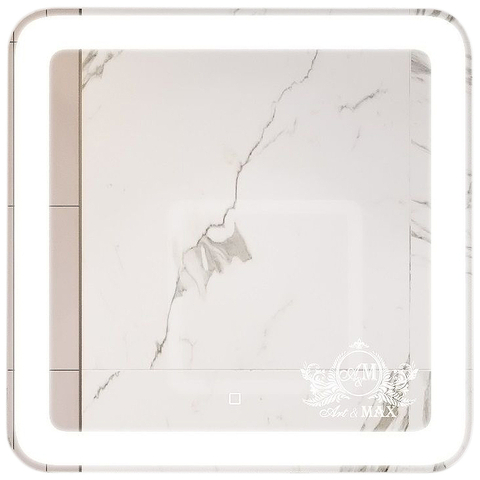 Зеркало с подсветкой ART&MAX LATINA AM-Lat-600-600-DS-F