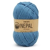Пряжа Drops Nepal 8783 голубой