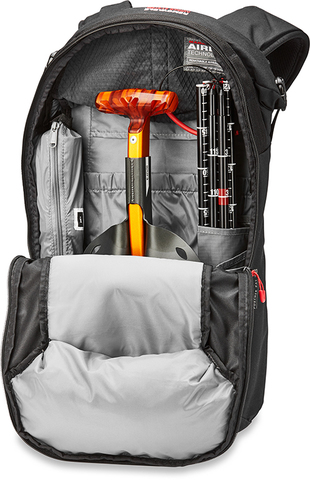 Картинка рюкзак горнолыжный Dakine Poacher Ras 18L Black - 3