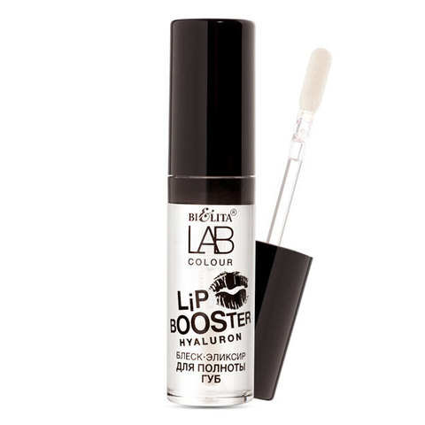 Блеск-эликсир для полноты губ Hyaluron Lip Booster LAB colour , 5 мл ( Белита )