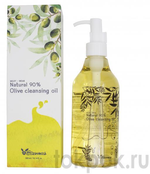 Масло гидрофильное Elizavecca Milky-Wear Natural 90% Olive Cleansing oil, 300 мл
