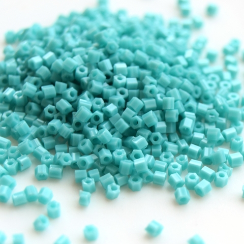 Бисер Тохо Hexagon 11/0 0055 бирюзовый