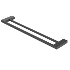 Cezares SLIDER-THD-60-NOP SLIDER-THD-60-NOP Полотенцедержатель двойной 60 см, исполнение черный матовый фото