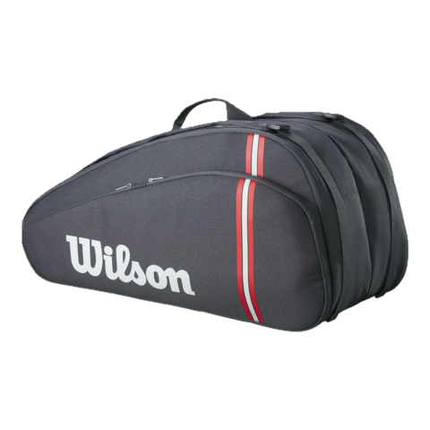 Теннисная сумка Wilson TOUR RACKET BAG 2025 Black (12 ракеток)