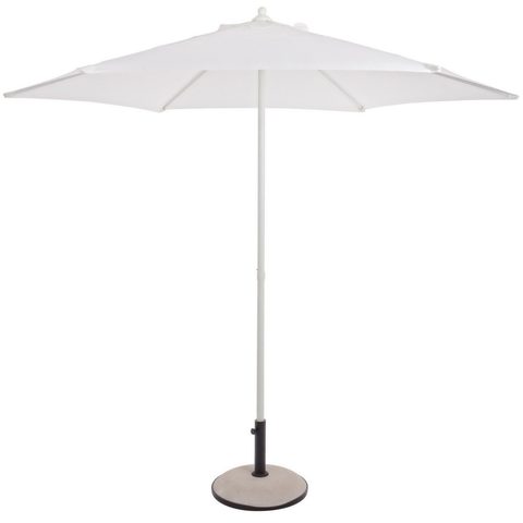 Зонт от солнца на центральной опоре Gardeck Verona белый