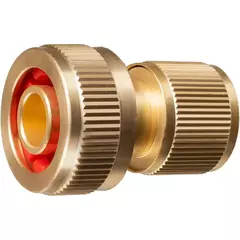 GRINDA Expert, 3/4?, для шланга, с автостопом, из латуни, быстросъёмный соединитель, PROLine (8-426130)