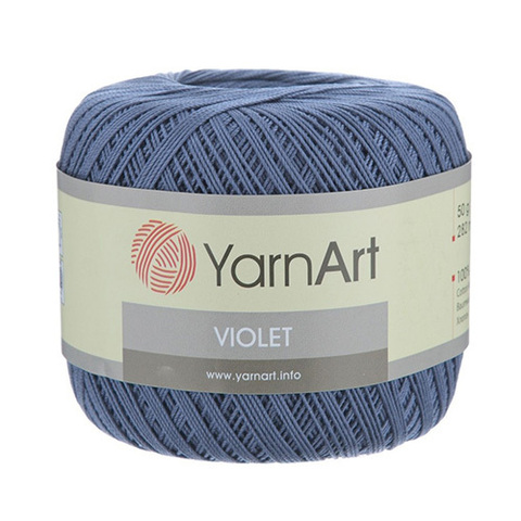 Violet YarnArt (100% мерсеризованный хлопок, 50гр/270м)