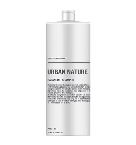 Urban Nature BALANCING Шампунь Балансирующий для жирной кожи