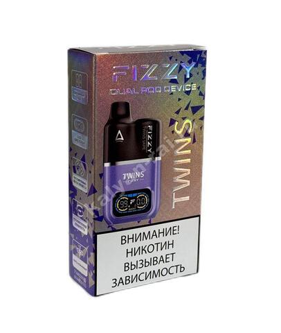 Устройство Fizzy Twins Dual POD 9000 затяжек - Сиреневый