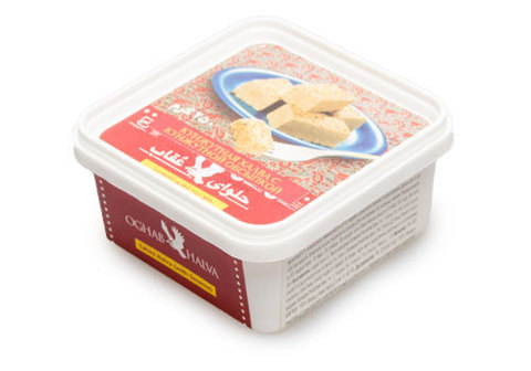 Тахинная халва из молотого кунжута обсыпанная кунжутом, 250г