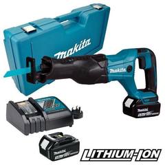 Аккумуляторная сабельная пила Makita DJR186RFE