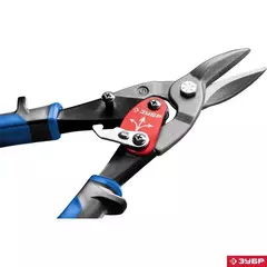 ЗУБР 250 мм, прямые ножницы по металлу,Профессионал(23130-S)