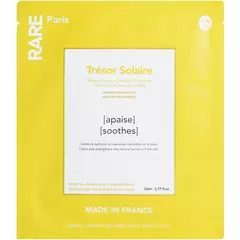 Маска тканевая для лица RARE Paris Tresor Solaire Soothes успокаивающая и укрепляющая 1 шт