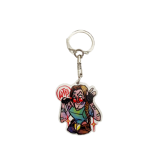 Деревянный брелок Лара Крофт