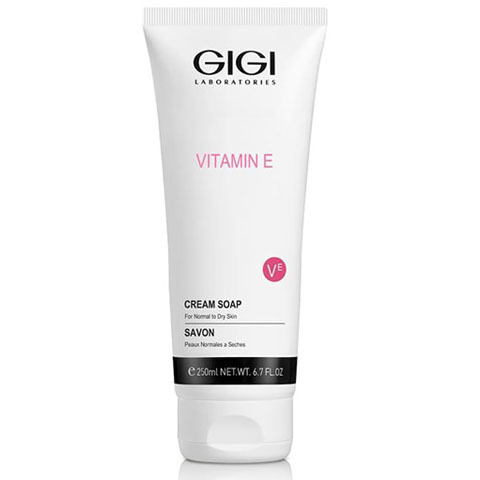 GIGI Vitamin E: Жидкое крем-мыло для сухой и обезвоженной кожи лица (Cream Soap)