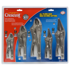 Crescent 5-Piece Locking Plier Set