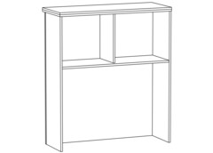 Стойка администратора угловая прямая СтА-02-06