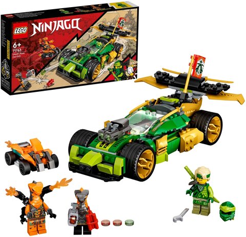 Конструктор LEGO Ninjago 71763 Гоночный автомобиль ЭВО Ллойда