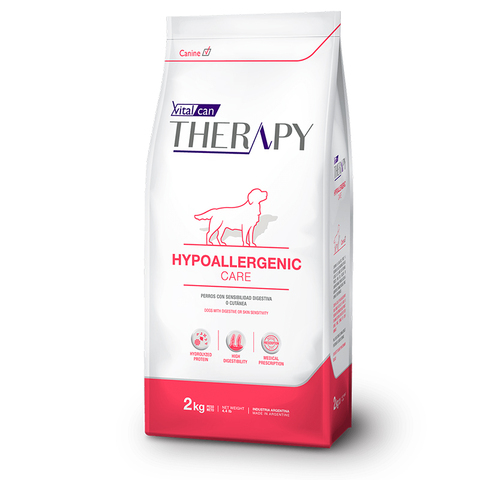 Vitalcan Therapy Canine Hypoallergenic Care 2 кг РИС СВИНИНА для собак с аллергией Виталкан