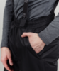 Утеплённый прогулочный костюм Nordski Premium Sport Grey/Black мужской с высокой спинкой