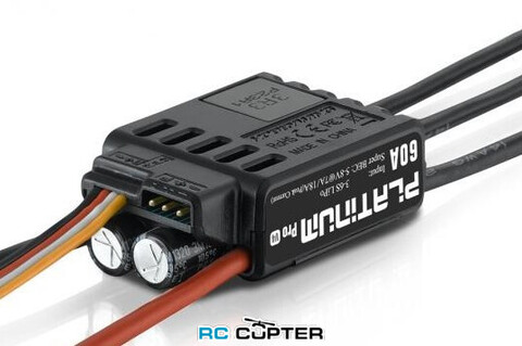 ESC регулятор мотора Hobbywing Platinum V4 60A 3-6S с BEC