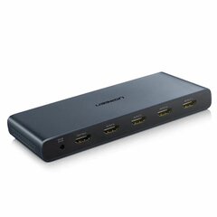 Переключатель  UGREEN CM201 (50745EU) HDMI 4×1 Quad Multi-Viewer with 5V 1A power adapter*1 EU, черный
