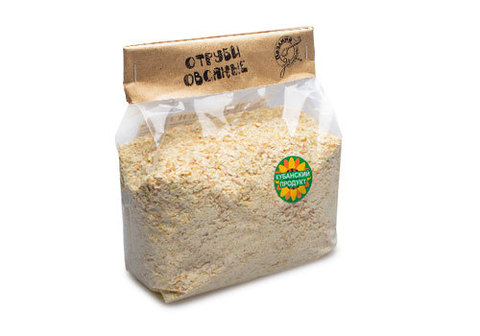 Отруби овсяные "Поздний Завтрак", 500г