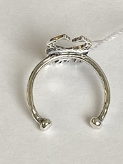 Жирафы (кольцо из серебра)