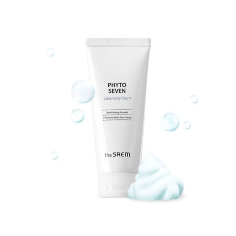 The Saem Phyto Seven Cleansing Foam пенка для умывания с успокаивающим фито-комплексом