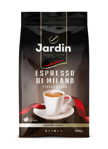 купить Кофе в зернах Jardin Espresso di Milano, 1 кг (Жардин)