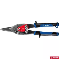 ЗУБР 250 мм, прямые ножницы по металлу,Профессионал(23130-S)