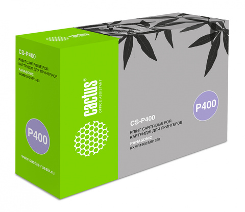 Картридж лазерный Cactus CS-P400 KX-FAT410 черный (2500стр.) для Panasonic MB1500, MB1507, MB1520